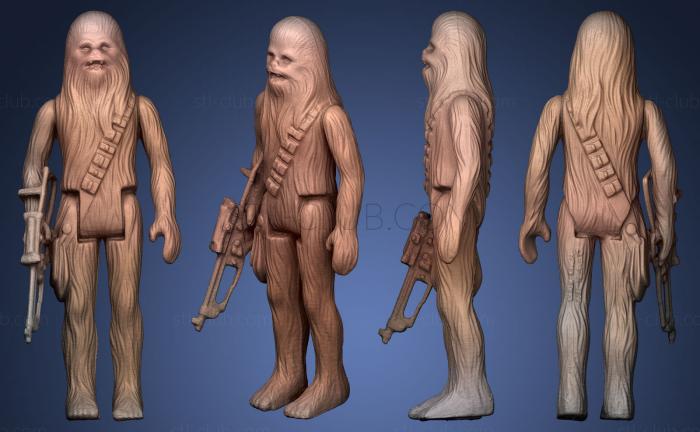 3D model Chewbacca (STL)